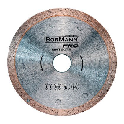 Disc diamantat EXTRA-CLEAN CUT 115x1.2x22.2mm, 10mm, BorMann PRO