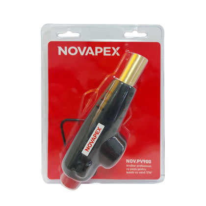 Arzator profesional NOVAPEX pentru butelii cu valva 7/16'' cu piezo PV900