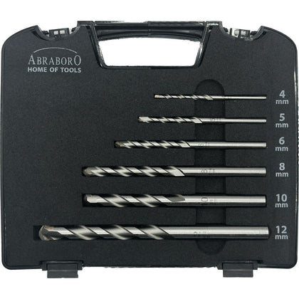 Set burghie multifunctionale ABRABORO, 6 buc, 4/5/6/8/10/12 mm