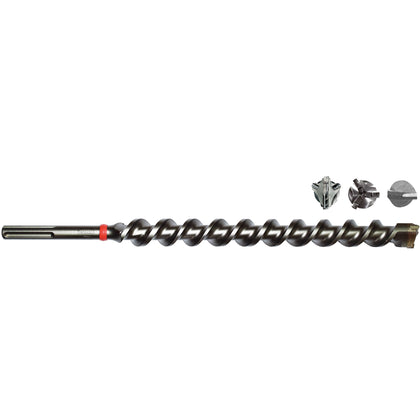 Burghiu SDS-MAX ABRABORO pentru ciocan, in tub Ø 18 X 540/400 mm