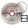 Disc diamantat de taiere ABRABORO pentru gresie NR. 13, 125 X 22,23 mm