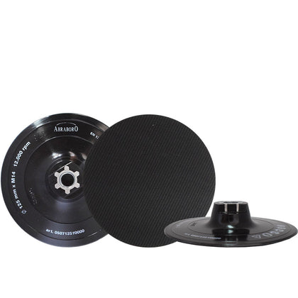 Talpa suport Velcro, ABRABORO, 125 mm, M14
