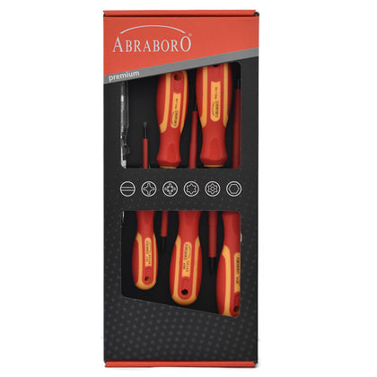 Set surubelnite izolate ABRABORO 1000 V, 6 piese