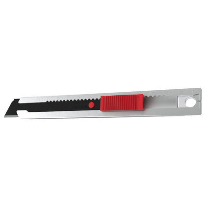 Cutter ABRABORO cu carcasa metalica INOX, 160 mm, lama premium SK4 de 18 mm