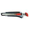 Cutter ABRABORO SOFTGRIP 2K, lama segmentata 18 mm, 2 lame de rezerva