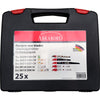Set panze pentru fierastrau sabie ABRABORO, 25 buc