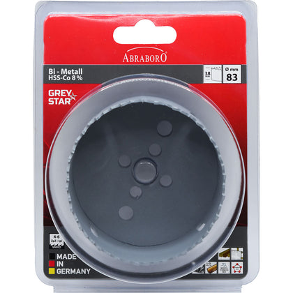Carota bimetalica ABRABORO HSS 8% CO GREY STAR, 48