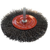 Perie circulara cu tija ABRABORO, Ø75 mm, latime 10 mm, sarma 0,30 mm STD