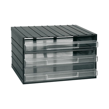 Unitati depozitare din plastic cu 3 sertare 382*290*230mm, Artplast