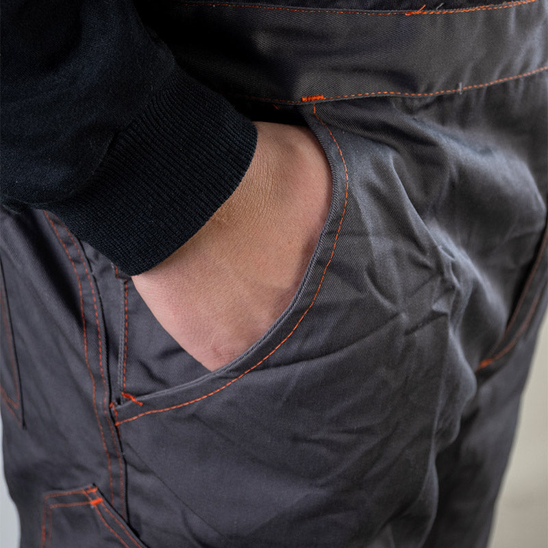 Pantaloni salopeta cu pieptar din bumbac mar. l/52 BPP7031