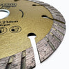 Disc diamantat SLANT-TURBO CUT 125x1.4x22.2mm, 10mm, BorMann PRO