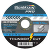 Disc de debitare pentru metal THUNDER-CUT de 355X2.5X25,4 MM (BHT2006), BorMann PRO