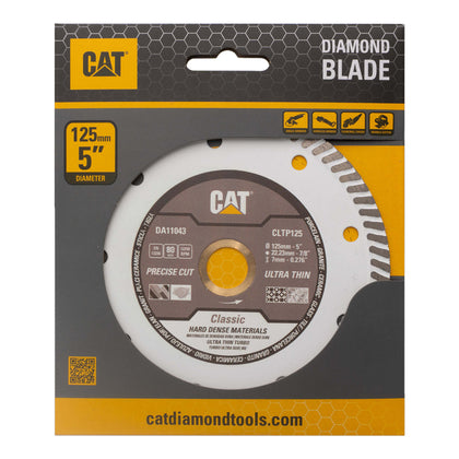 Disc diamantat CAT clasic pentru materiale dense, 125 mm, Model DA11043
