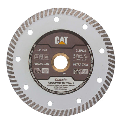 Disc diamantat CAT clasic pentru materiale dense, 125 mm, Model DA11043