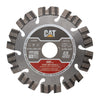 Disc diamantat CAT segmentat pentru materiale dure, 125 mm, 600 PRO, Model DA33008