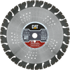 Disc diamantat CAT segmentat pentru materiale dure, 125 mm, 600 PRO, Model DA33008
