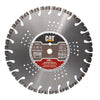 Disc diamantat CAT segmentat pentru materiale dure, 350 mm, 600 PRO, Model DA33012