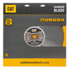 Disc diamantat CAT segmentat pentru materiale abrazive, 450 mm, 600 PRO, Model DA33026