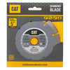 Disc diamantat CAT segmentat pentru uz general, 115 mm, 200 TRADE, Model DA30004