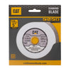Disc diamantat CAT continuu pentru ceramica/portelan, 125 mm, 200 TRADE, Model DA30505