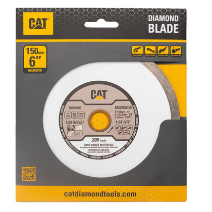 RESIGILAT: Disc diamantat CAT continuu pentru ceramica/portelan, 150 mm, 200 TRADE, Model DA30506