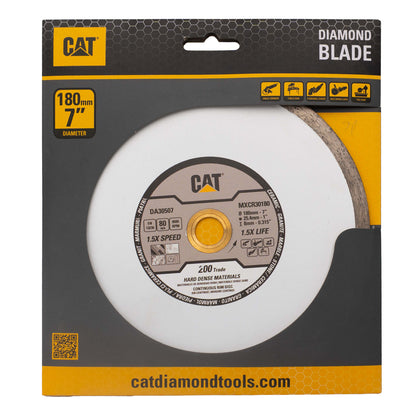 Disc diamantat CAT continuu pentru ceramica/portelan, 180 mm, 200 TRADE, Model DA30507