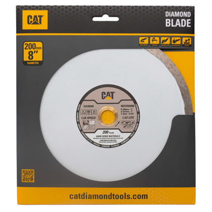 Disc diamantat CAT continuu pentru ceramica/portelan, 200 mm, 200 TRADE, Model DA30508