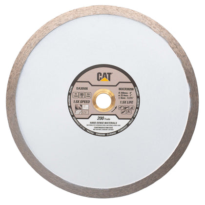Disc diamantat CAT continuu pentru ceramica/portelan, 200 mm, 200 TRADE, Model DA30508