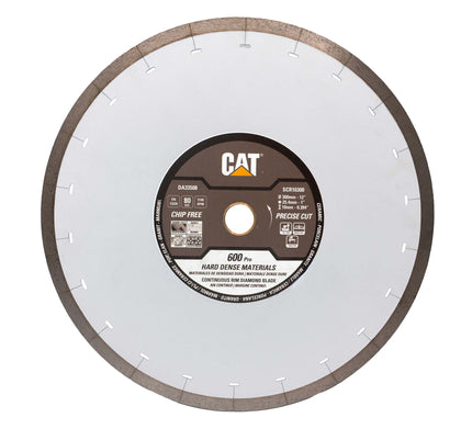 Disc diamantat CAT continuu pentru materiale dense, 300 mm, 600 PRO SILENT, Model DA33508
