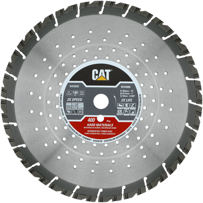 RESIGILAT: Disc diamantat CAT pentru materiale dure, 300 mm, 400 PRO, Model DA32021