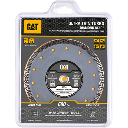 RESIGILAT: Disc diamantat CAT armat pentru materiale dure, 115 mm, 600 PRO CORE, Model DA33700