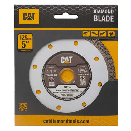 Disc diamantat CAT armat pentru materiale dure, 125 mm, 600 PRO CORE, Model DA33701