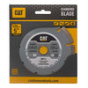 RESIGILAT: Disc diamantat CAT segmentat pentru uz general, 125 mm, 100 VALUE, Model DA20005