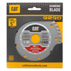 RESIGILAT: Disc diamantat CAT turbo pentru materiale dure, 125 mm, 100 VALUE, Model DA20015