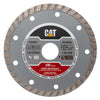 RESIGILAT: Disc diamantat CAT turbo pentru materiale dure, 125 mm, 100 VALUE, Model DA20015