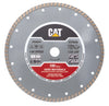 Disc diamantat CAT turbo pentru materiale dure, 230 mm, 100 VALUE, Model DA20018