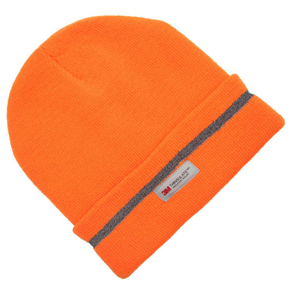 Caciula cu banda reflectorizanta, portocaliu, GEBOL