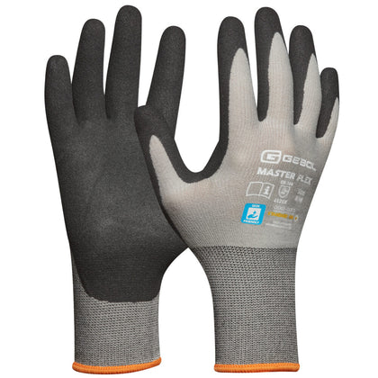 Manusi de protectie MASTER FLEX NITRIL negru, Marimea: 9, GEBOL