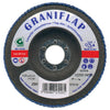Disc lamelar GRANIFLIP CU GRANULE DIN ZIRCONIU 125x22,23  Z60