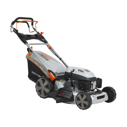 Masina de tuns iarba NAKAYAMA PRO, 196CC, 53CM, 4 IN1, Model PM5810