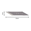 Cutit OLFA pentru decoratii “ model AK-5, SET/30 buc lame de rezerva