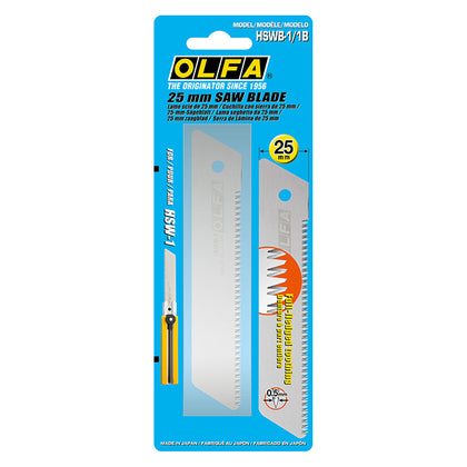 Lame OLFA 25 mm – model  HSWB-1/1B