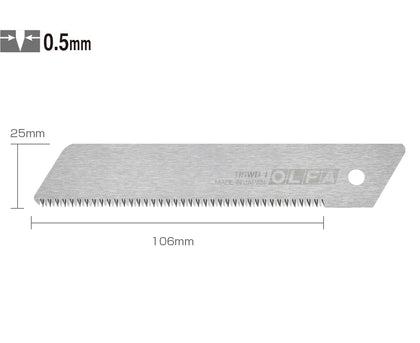 Lame OLFA 25 mm – model  HSWB-1/1B