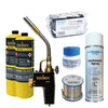 Pachet lipire tevi de cupru – arzator BERNZOMATIC TS8000 + 2 butelii PRO/MAX + accesorii FELDER