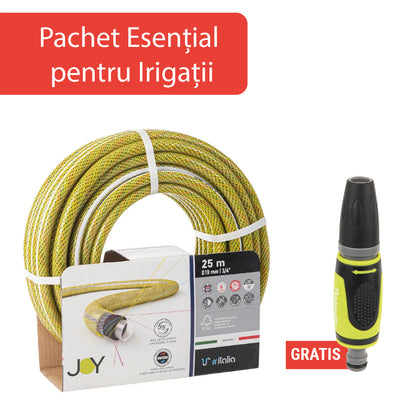 Pachet irigare gradina cu furtun JOY 1/2