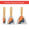 Pachet Set Spacluri Gradate TRUPER, 2,5 cm, 10 cm si 13 cm
