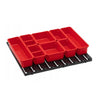 Set de cutii de plastic pentru organizator QBRICK QS PRO, SET 6