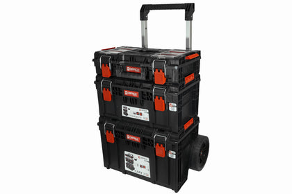 RESIGILAT: Set de cutii pentru scule cu roti  Qbrick PRIME 1 BLACK