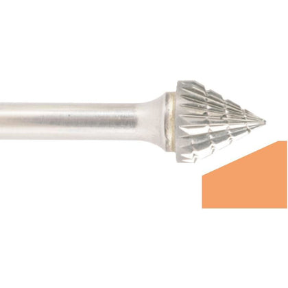 Debavurator freza conica 60° de 12.7 mm incrucisata/brazat PROJAHN Forma J