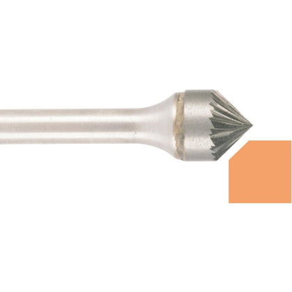 Debavurator freza conica 90° de 9.6 mm incrucisata/brazat PROJAHN Forma K